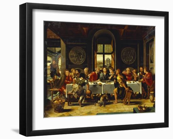 The Last Supper-Pieter Coecke van Aelst (Studio of)-Framed Giclee Print