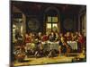 The Last Supper-Pieter Coecke van Aelst (Studio of)-Mounted Giclee Print