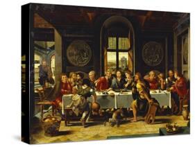 The Last Supper-Pieter Coecke van Aelst (Studio of)-Stretched Canvas