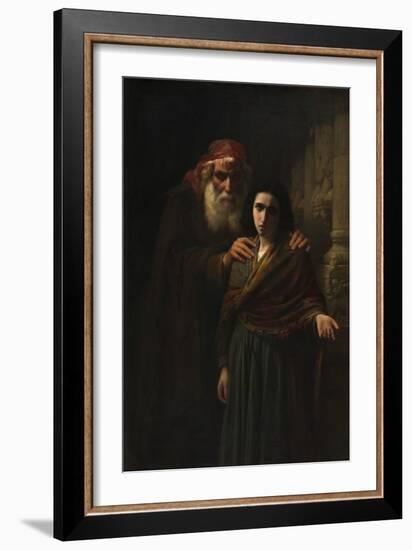 The Last Support-Pierre-Auguste Cot-Framed Giclee Print