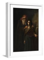 The Last Support-Pierre-Auguste Cot-Framed Giclee Print