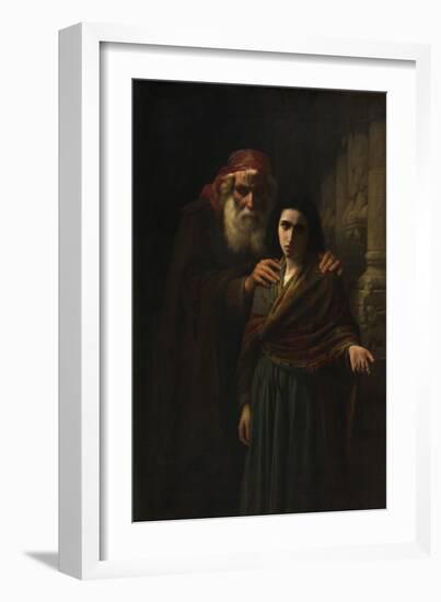 The Last Support-Pierre-Auguste Cot-Framed Giclee Print