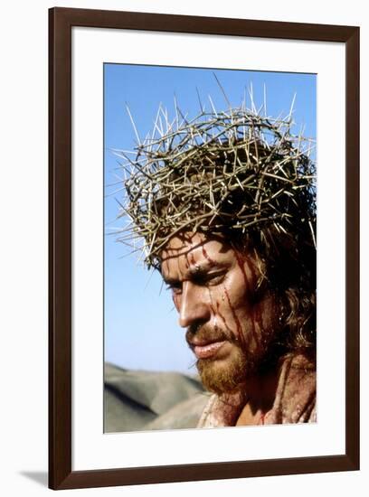 THE LAST TEMPTATION OF CHRIST by Martin Scorsese, 1988-null-Framed Photo