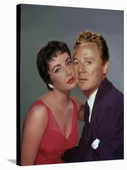 THE LAST TIME I SAW PARIS, 1954 directed by RICHARD BROOKS Elizabeth Taylor / Van Johnson (photo)-null-Stretched Canvas