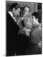 THE LAST TIME I SAW PARIS, 1954 directed by RICHARD BROOKS Roger Moore, Van Johnson and Elizabeth T-null-Mounted Photo