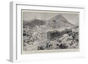 The Last Train to Leave Ladysmith-Frank Dadd-Framed Giclee Print