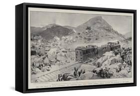 The Last Train to Leave Ladysmith-Frank Dadd-Framed Stretched Canvas