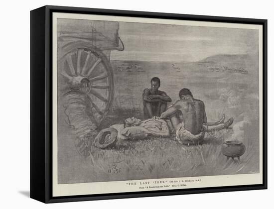 The Last 'Trek'-John Everett Millais-Framed Stretched Canvas