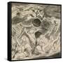 The Last Trumpet-William Blake-Framed Stretched Canvas