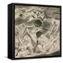 The Last Trumpet-William Blake-Framed Stretched Canvas