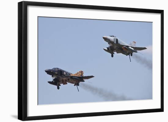 The Last Two Operational F-4F Phantom's of the German Air Force-null-Framed Photographic Print