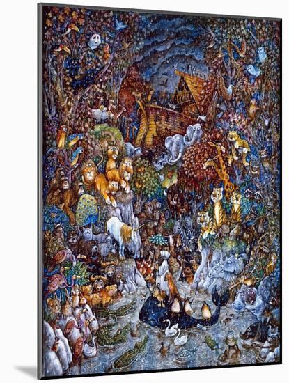 The Last Unicorn-Bill Bell-Mounted Giclee Print