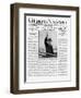 The Last Voyage of Shackleton, Front Page of 'The Children's Newspaper', February 1922-English School-Framed Giclee Print