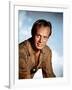 THE LAST WAGON, 1956 directed by DELMER DAVES Richard Widmark (photo)-null-Framed Photo