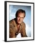 THE LAST WAGON, 1956 directed by DELMER DAVES Richard Widmark (photo)-null-Framed Photo