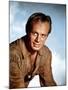 THE LAST WAGON, 1956 directed by DELMER DAVES Richard Widmark (photo)-null-Mounted Photo