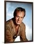 THE LAST WAGON, 1956 directed by DELMER DAVES Richard Widmark (photo)-null-Framed Photo