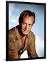 THE LAST WAGON, 1956 directed by DELMER DAVES Richard Widmark (photo)-null-Framed Photo