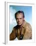 THE LAST WAGON, 1956 directed by DELMER DAVES Richard Widmark (photo)-null-Framed Photo