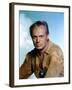 THE LAST WAGON, 1956 directed by DELMER DAVES Richard Widmark (photo)-null-Framed Photo