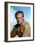 THE LAST WAGON, 1956 directed by DELMER DAVES Richard Widmark (photo)-null-Framed Photo