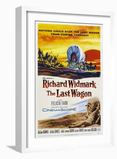 The Last Wagon-null-Framed Art Print