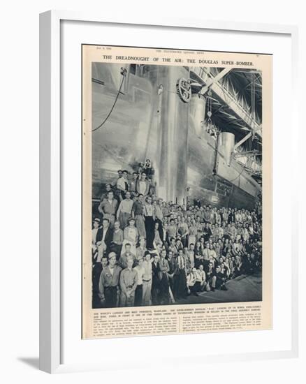 The Last Word in Military Aircraft: the World's Biggest Plane-null-Framed Photographic Print