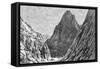 The Lataband Pass, Afghanistan, 1895-Bertrand-Framed Stretched Canvas