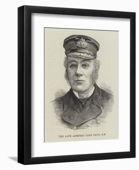 The Late Admiral Carr Glyn-null-Framed Giclee Print