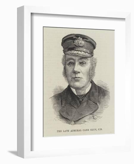 The Late Admiral Carr Glyn-null-Framed Giclee Print