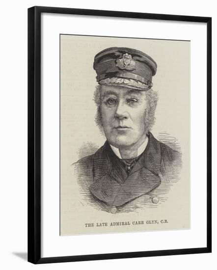 The Late Admiral Carr Glyn-null-Framed Giclee Print