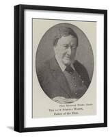 The Late Admiral Massie, Father of the Fleet-null-Framed Giclee Print