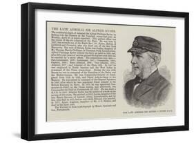 The Late Admiral Sir Alfred P Ryder-null-Framed Giclee Print