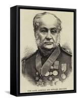 The Late Admiral Sir Edward Belcher-null-Framed Stretched Canvas