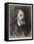 The Late Alfred Lord Tennyson, DCL, Poet Laureate-Hubert von Herkomer-Framed Stretched Canvas
