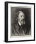 The Late Alfred Lord Tennyson, DCL, Poet Laureate-Hubert von Herkomer-Framed Giclee Print