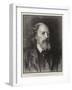 The Late Alfred Lord Tennyson, DCL, Poet Laureate-Hubert von Herkomer-Framed Giclee Print