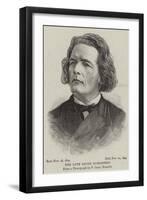 The Late Anton Rubinstein-null-Framed Giclee Print