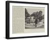 The Late Archdeacon Denison at Glastonbury-null-Framed Giclee Print