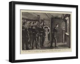 The Late Attempt on the Life of the Czar of Russia-null-Framed Giclee Print