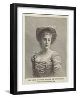 The Late Baroness Bettina De Rothschild-null-Framed Giclee Print