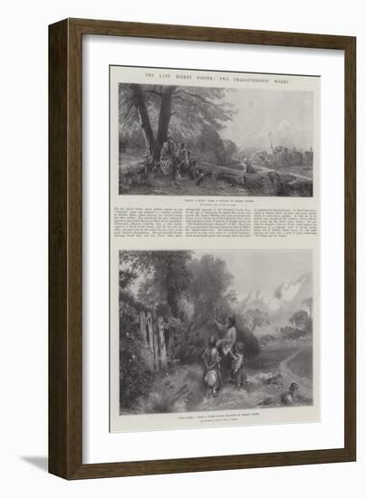 The Late Birket Foster, Two Characteristic Works-Myles Birket Foster-Framed Giclee Print