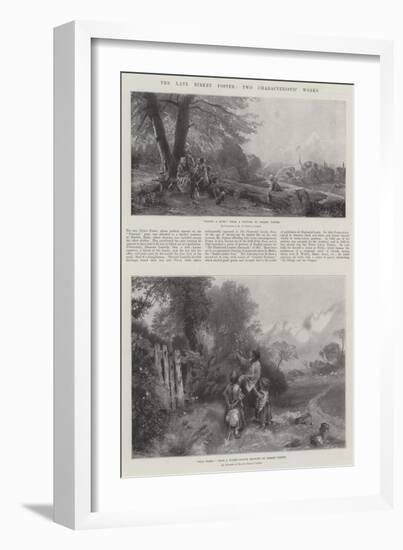 The Late Birket Foster, Two Characteristic Works-Myles Birket Foster-Framed Giclee Print