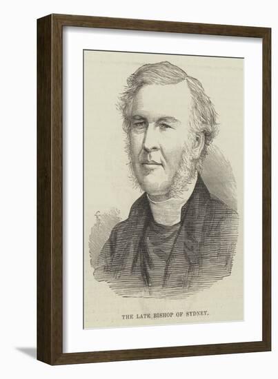 The Late Bishop of Sydney-null-Framed Giclee Print