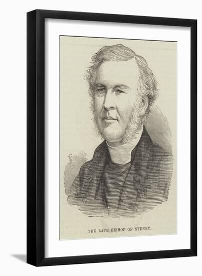 The Late Bishop of Sydney-null-Framed Giclee Print