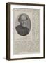 The Late Canon Bright, Professor of Ecclesiastical History, Oxford-null-Framed Giclee Print