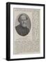 The Late Canon Bright, Professor of Ecclesiastical History, Oxford-null-Framed Giclee Print