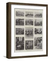 The Late Cecil Rhodes, Scenes and Incidents of His Career-null-Framed Giclee Print