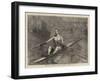 The Late Champion Sculler, Renforth, on the Tyne-Sydney Prior Hall-Framed Giclee Print