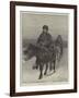 The Late Colonel Burnaby in His Ride to Khiva-Richard Caton Woodville II-Framed Giclee Print